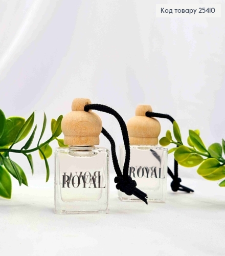 Ароматизатор в авто, Premium аромат "ROYAL", в стеклянной бутылочке, 10мл, Украина 25410 фото 1