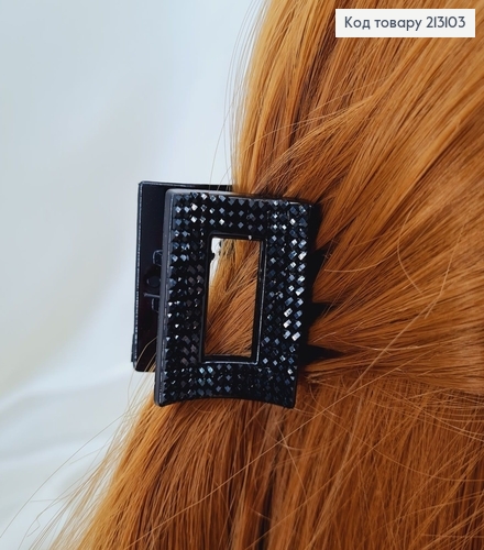 Краб пластик двойной черный 4 см 12 шт/уп 213103 фото 1