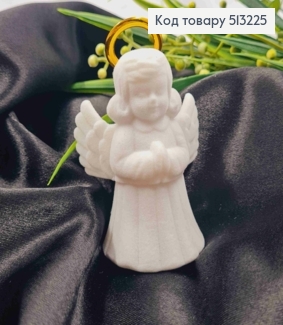 Коробка-футляр велюр, "АНГЕЛ", 9*4см, Белого цвета 513225 фото