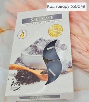 Аромасвічка таблетка BISPOL Соляні печери  6 шт/ 4 годин, 15-313 330049 фото