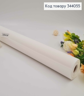 Плівка Каффін текстурний, колір БІЛИЙ, рулон 60см*5м 344055 фото
