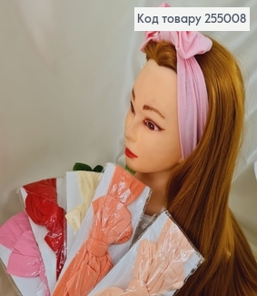 Повязка детская с бантом широкая в асс. 255008 фото