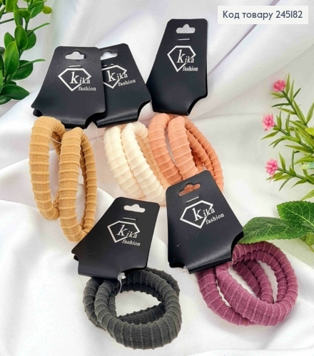 Резинка 2шт на планшетке, микрофибра, Цвета в ассортименте, 5см 245182 фото 1