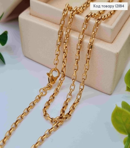 Цепочка ЯКОРНОЕ плетение, ширина 2,5мм, длина 50см, Xuping 18К 121814 фото 1