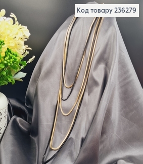 Бижутерия на шию "ШЕСТИРЯДНАЯ" (длина 60+5см)  Fashion Jewelry 236279 фото