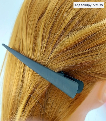 Заколка стрела металл черный матовый 224045 фото 1