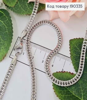 Цепочка родимая, шир. 4мм, дл. 50см. Xuping, Stainless Steel 190335 фото