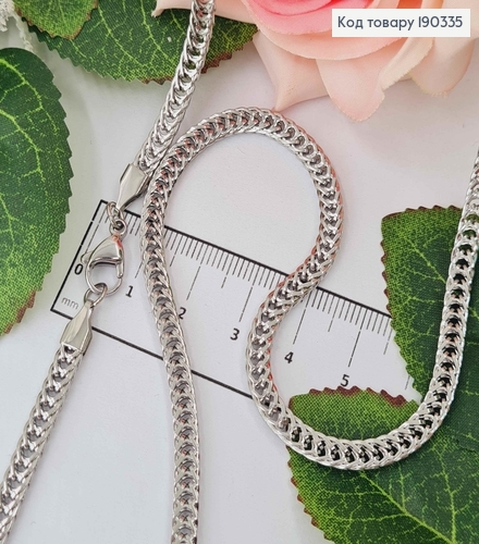 Цепочка родимая, шир. 4мм, дл. 50см. Xuping, Stainless Steel 190335 фото 1