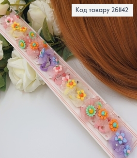 Резинки детские Фрукты у цветку 20шт/уп. 261142 фото