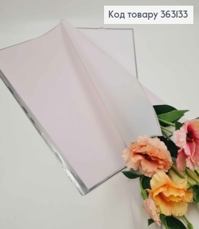 Пленка слоеная "Рамка" цвет СЕРЫЙ, №08, размер 58*58см 363133 фото