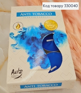 Аромасвічка таблетка BISPOL Антитабак  6 шт/ 4 годин, 15-69 330040 фото