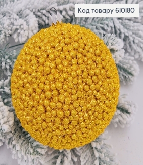 Игрушка шар 100 мм Декор ЗОЛОТО НЕОН, Украина 610180 фото