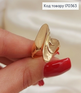 Кольцо Стрела объемная большая  Xuping  18К 170659 фото