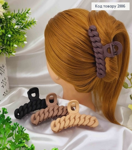 Краб каучук, матовая цепочка, 10,5см, цвета в ассорт. 211116 фото 1