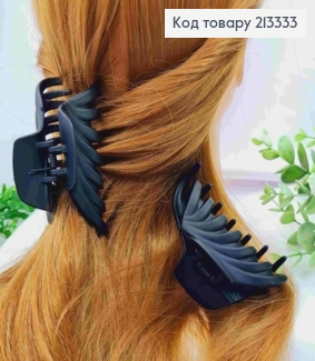 Краб пластик матовый "Паучок", 9см, Черного цвета 213333 фото