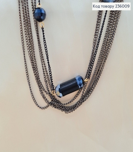 Бижутерия на шею подвеска с пластинами 90, см 236009 фото 2