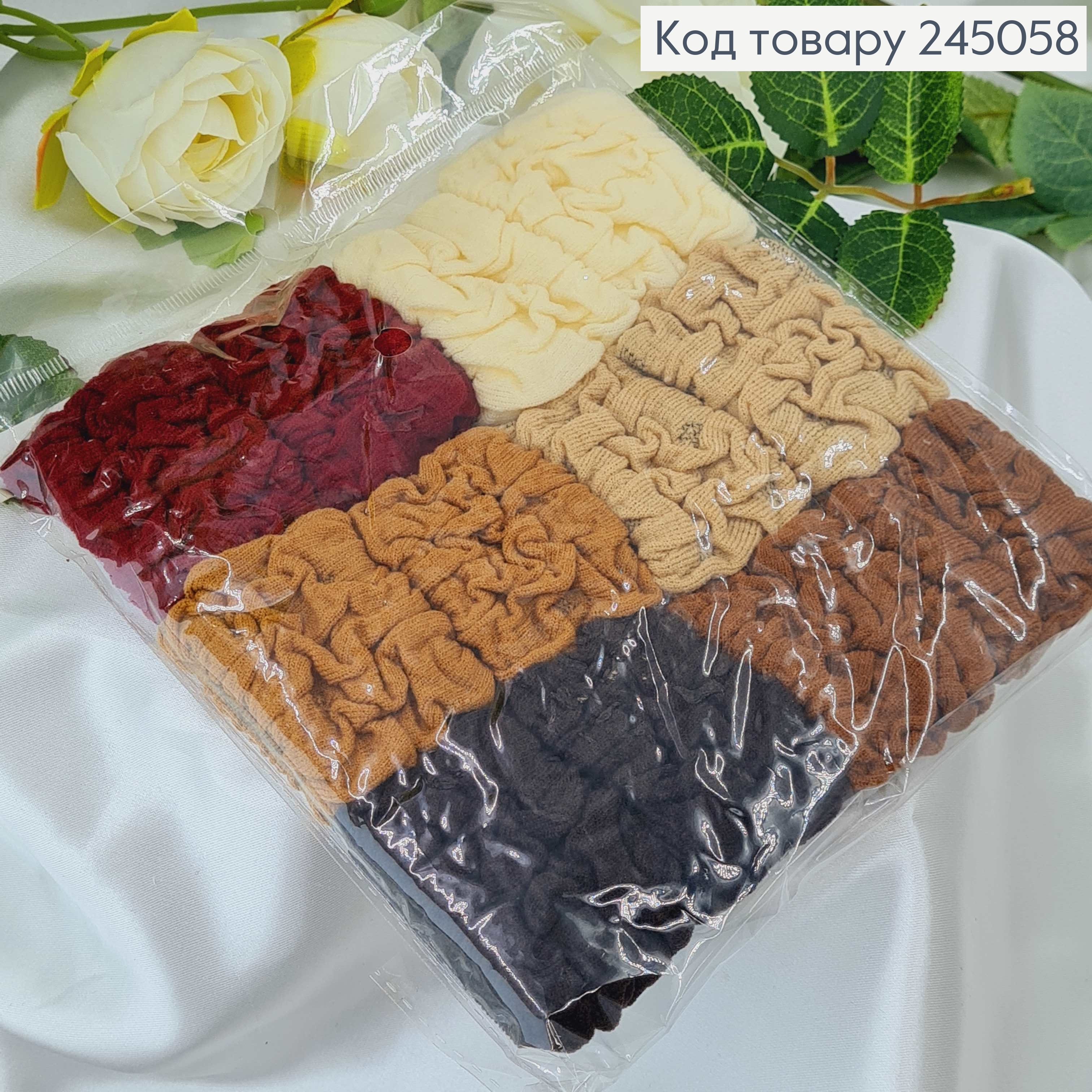 Резинка качественная цветная 12 шт/уп. цена по уп. 245058 фото 1