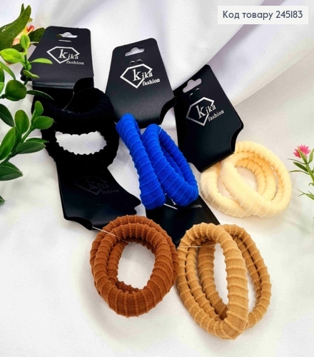 Резинка 2шт на планшетке, микрофибра, Пастельные цвета в ассортименте, 5см 245183 фото 1