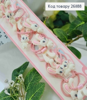 Набор резинок детских, "Зайчонок" 20шт/наб. 261188 фото