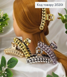 Краб каучук, ланцюжок , 10,5см, кольори металік в асорт. 213201 фото