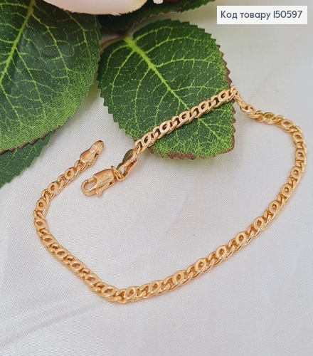 Браслет 2,5мм, длина 19см, Xuping 18K 150597 фото 1