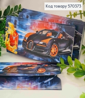 Конверт с принтом атомобиль и алкоголь, 17*8см, 10шт\уп 570373 фото