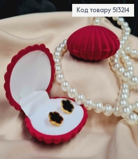 Коробка велюр, МУШЛЯ, 6*5,5*2см, Сливового цвета 513214 фото