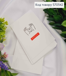 Мини открытка (10шт) "Спасибо" 7*10 см, Украина 570542 фото