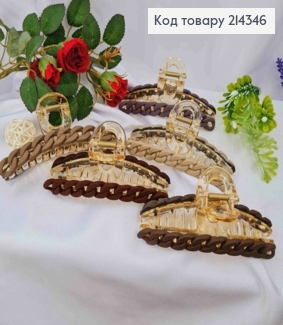 Краб пластик Дуга "ЦЕПОЧКА", 11см, цвета в ассортименте 214346 фото