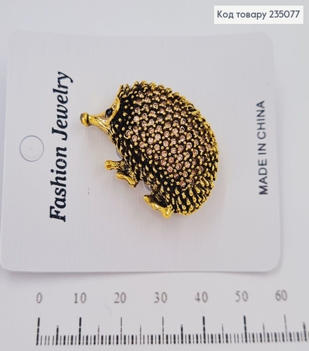 Брошь металл Ежик 235077 фото 1
