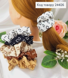 Резинка "Van Cleef", тканина об'ємна, в асорт. 244126 фото