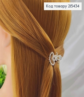 Краб металл, Сердце в каминах, серебряного цвета, 2см 215434 фото