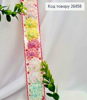 Резинки дитячі Квітка блиск 10шт/уп 261158 фото