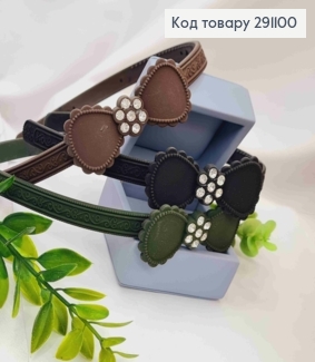 Обруч каучук простой  Бант в асс. 291100 фото