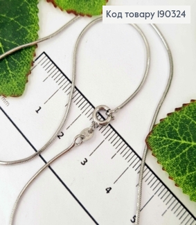 Цепочка, плетение Снейк, длина 35см, Xuping 190324 фото