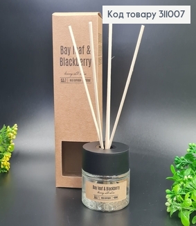 Аромадифузор BISPOL  Лавровий листок - ожина  50 мл 311007 фото