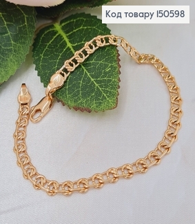 Браслет 4мм, длина 19,5см, Xuping 18K 150598 фото