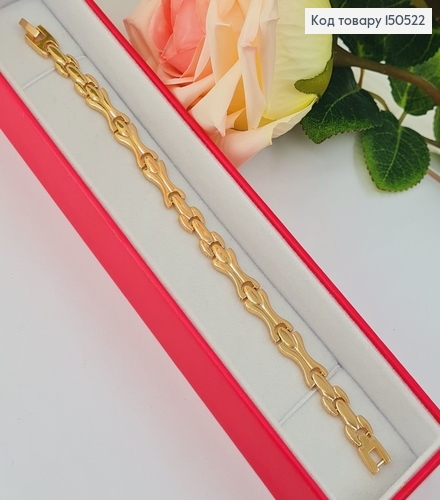 Браслет 19см Пластинки "П"ятий  елемент"Xuping 18К 150522 фото 1