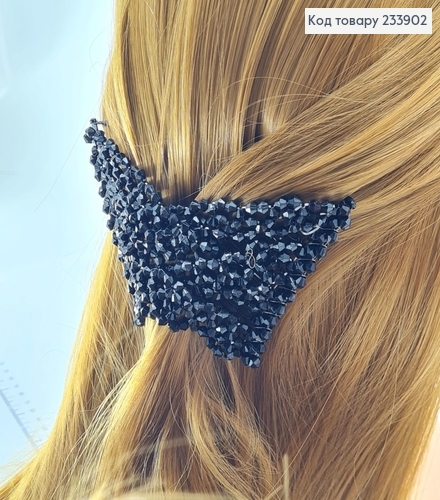 Заколка Монтера для волос черная  233902 фото 1