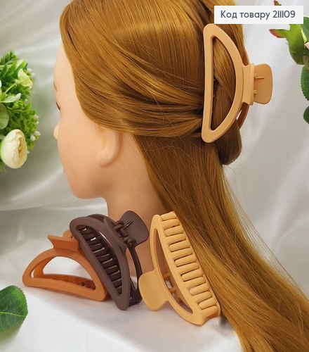 Краб каучук, матовый Полумесяц, 9см, цвета в ассорт. 211109 фото 1