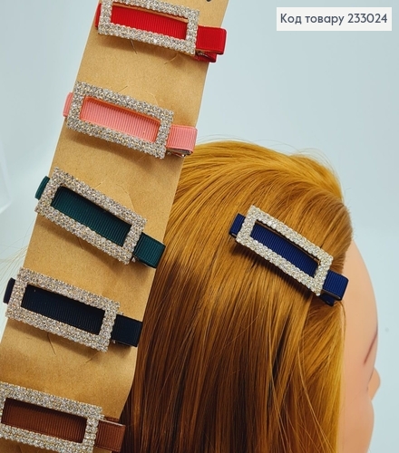 Заколка Стрела 6 см с камнями в асс. 233024 фото 1