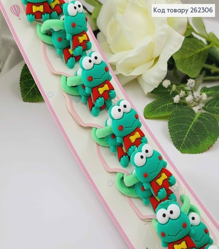 Набор детских резинок. "Сеньор Жаб", 20шт/наб. 262306 фото 1