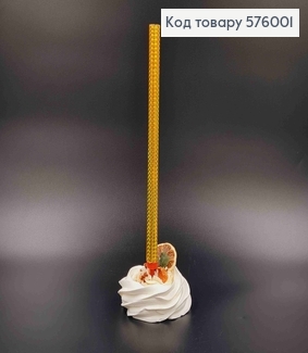 Холодный фонтан в торт, с подставкой, 30см+2см 6шт/уп 576001 фото