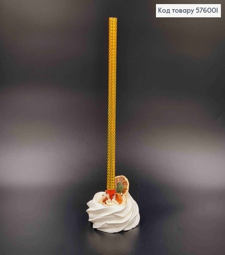 Холодний фонтан в торт, з підставкою, 30см+2см 6шт/уп 576001 фото 1