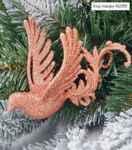 Новогодняя фигура Блеск Жарптица ПУДРА, 14*7см, Украина 612355 фото 1