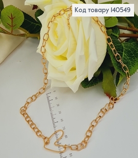 Підвіска  Серце 45+5 см  Xuping 18К 140549 фото