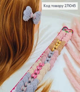 Заколка уточка детская Бантик    271045 фото