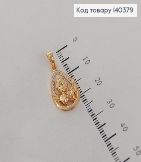 Кулон Ангелочек с камнями медицинское золото Xuping 140379 фото