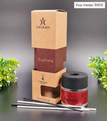 Аромадифузор 75мл. Euphoria COCOLADY, Україна 314021 фото 1