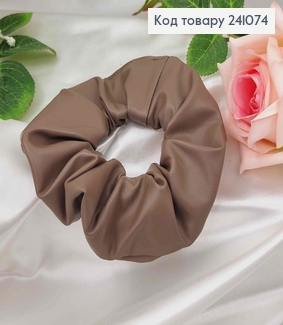 Резинка ЕКОшкіра 11см, колір КАКАО, ручна робота, Україна 241074 фото